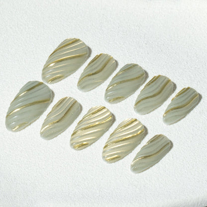 3D Press - On Nails (Embossed) - Ennio Nails