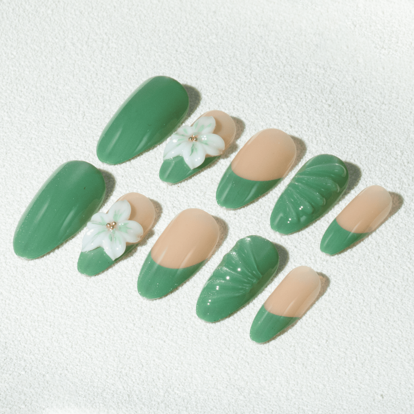 3D Press - On Nails (Embossed) - Ennio Nails
