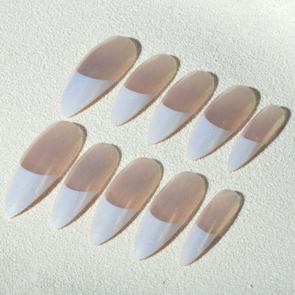 French Tip Press - On Nails - Ennio Nails