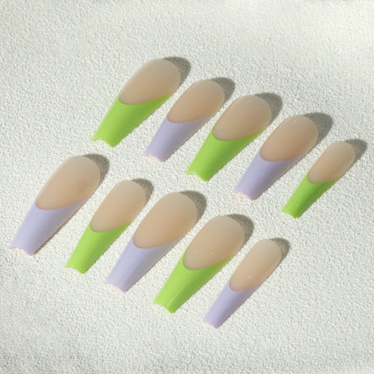 French Tip Press - On Nails - Ennio Nails