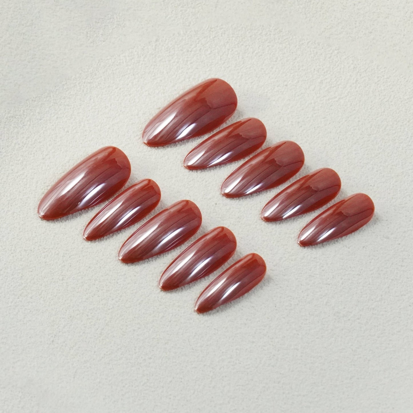 Glaze & Chrome Press - On Nails - Ennio Nails