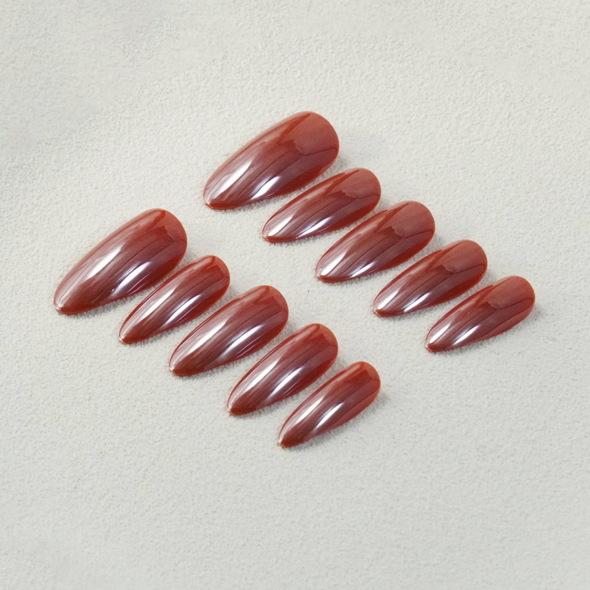 Glaze & Chrome Press - On Nails - Ennio Nails