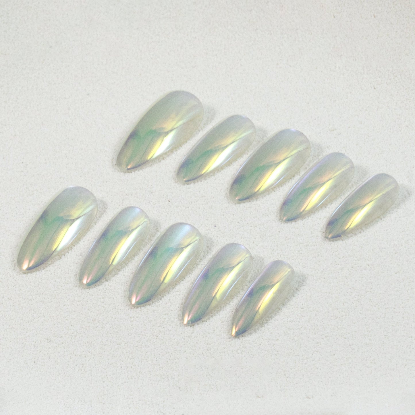 Glaze & Chrome Press - On Nails - Ennio Nails