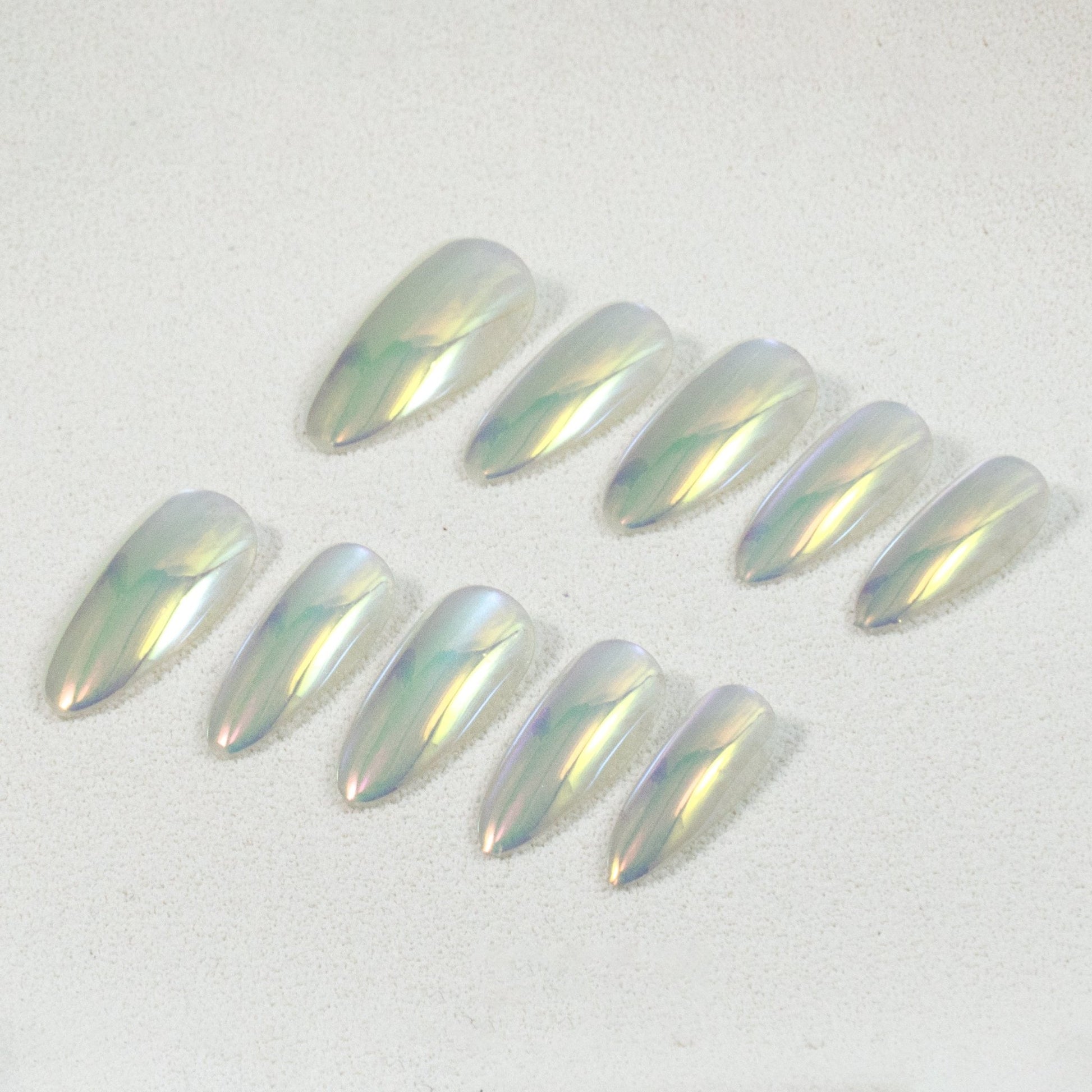 Glaze & Chrome Press - On Nails - Ennio Nails