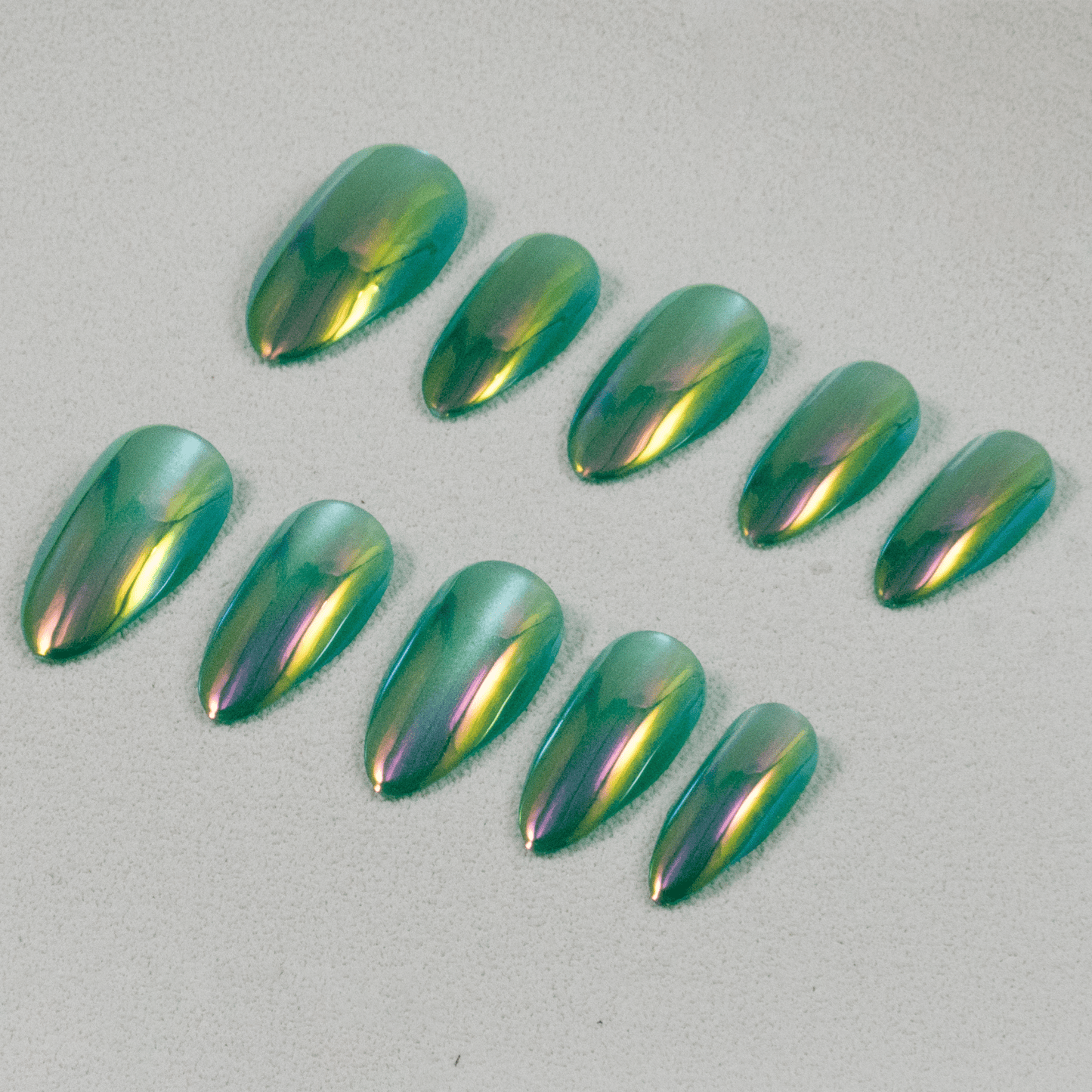 Glaze & Chrome Press - On Nails - Ennio Nails