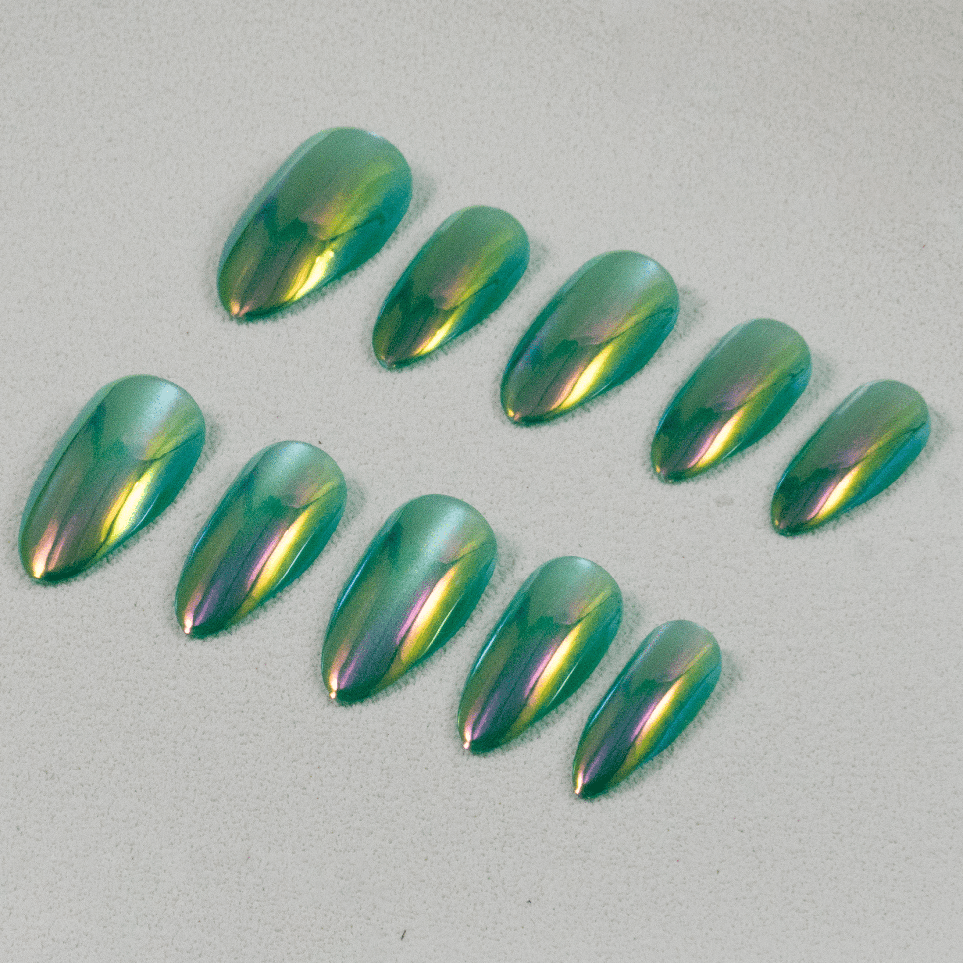 Glaze & Chrome Press - On Nails - Ennio Nails