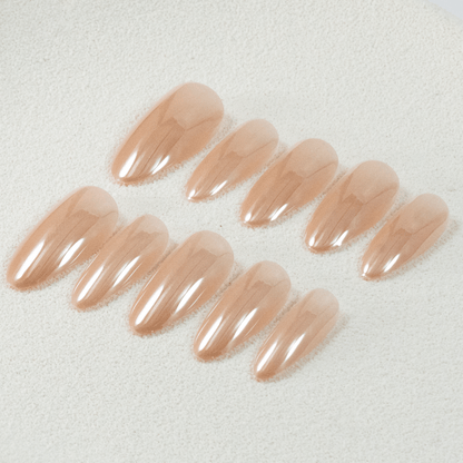 Glaze & Chrome Press - On Nails - Ennio Nails