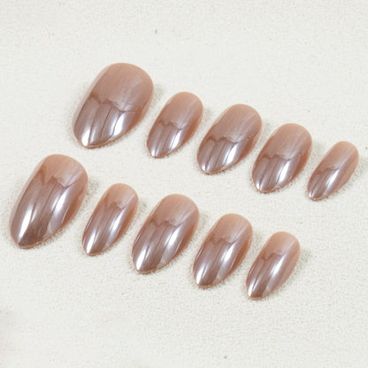 Glaze & Chrome Press - On Nails - Ennio Nails