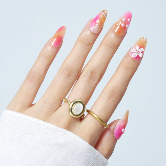 Gradient Press - On Nails with Seamless Color Transitions - Ennio Nails