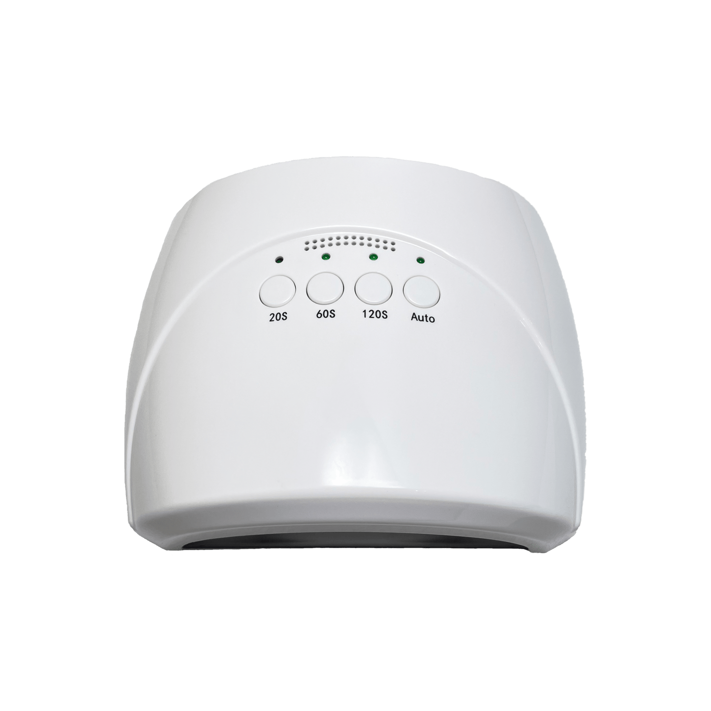 Professional white UV LED nail lamp dryer with 20s 60s 120s auto timer settings for efficient gel nail curing, Ennio OEM ODM white label customizable nail salon equipment