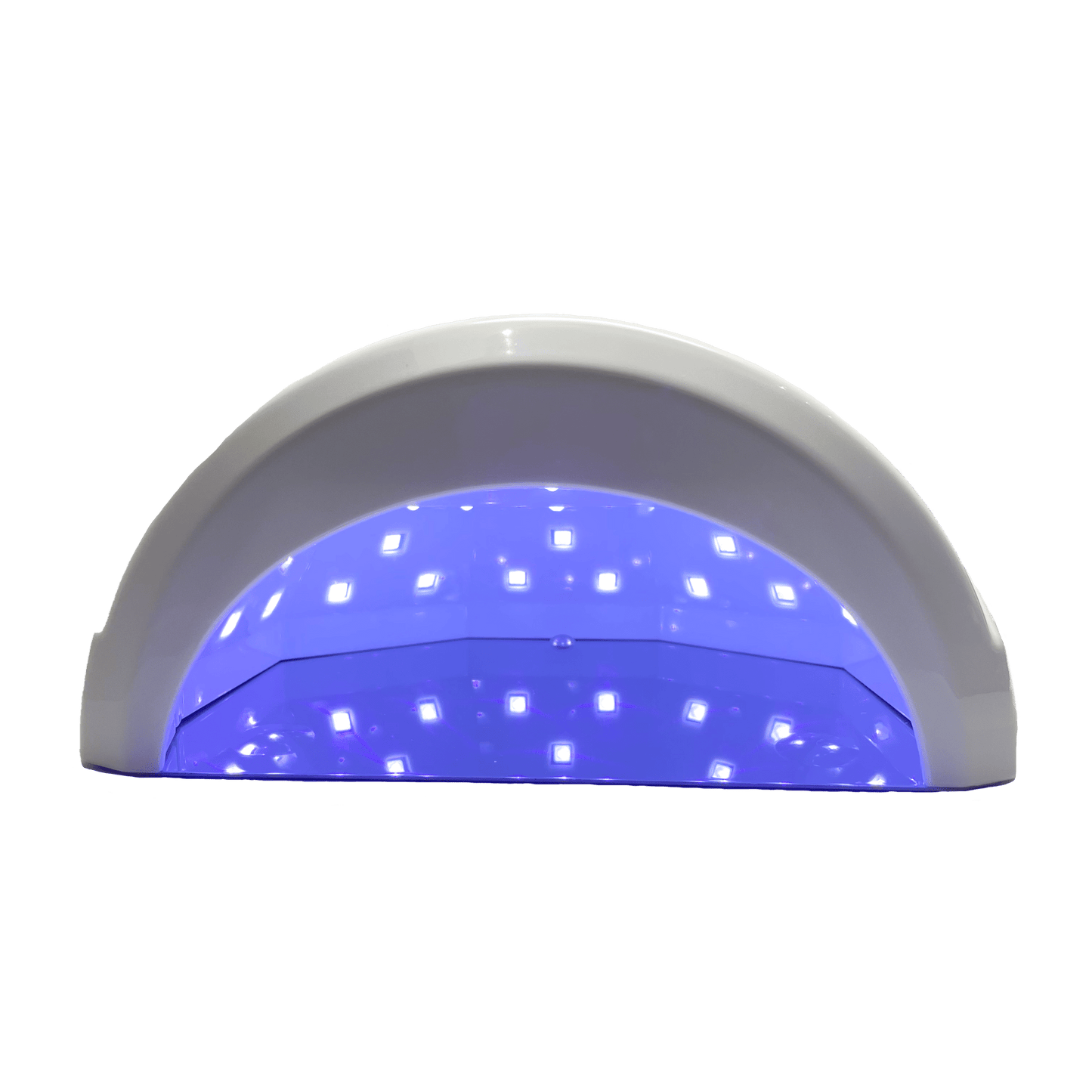 Ennio portable UV LED nail lamp dryer in blue white design for gel polish curing, compact press-on nail equipment perfect for OEM ODM white label nail products and travel manicure kits