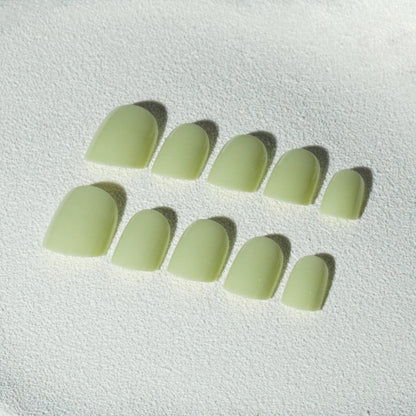 Solid Color Press - On Nails (White, Red, Nude, Pastel & Custom Shades) - Ennio Nails