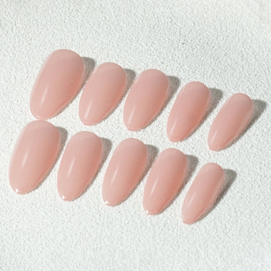 Solid Color Press - On Nails (White, Red, Nude, Pastel & Custom Shades) - Ennio Nails