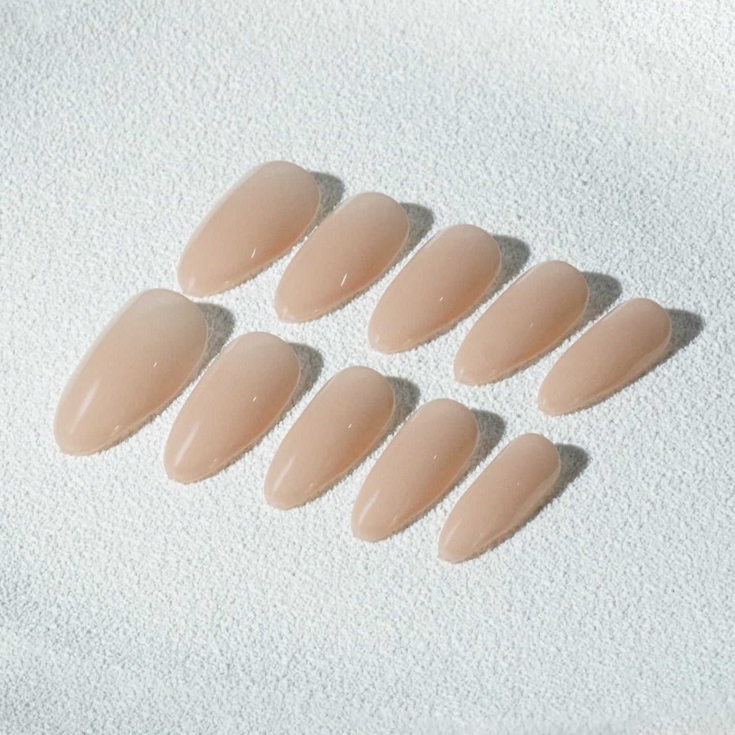 Solid Color Press - On Nails (White, Red, Nude, Pastel & Custom Shades) - Ennio Nails